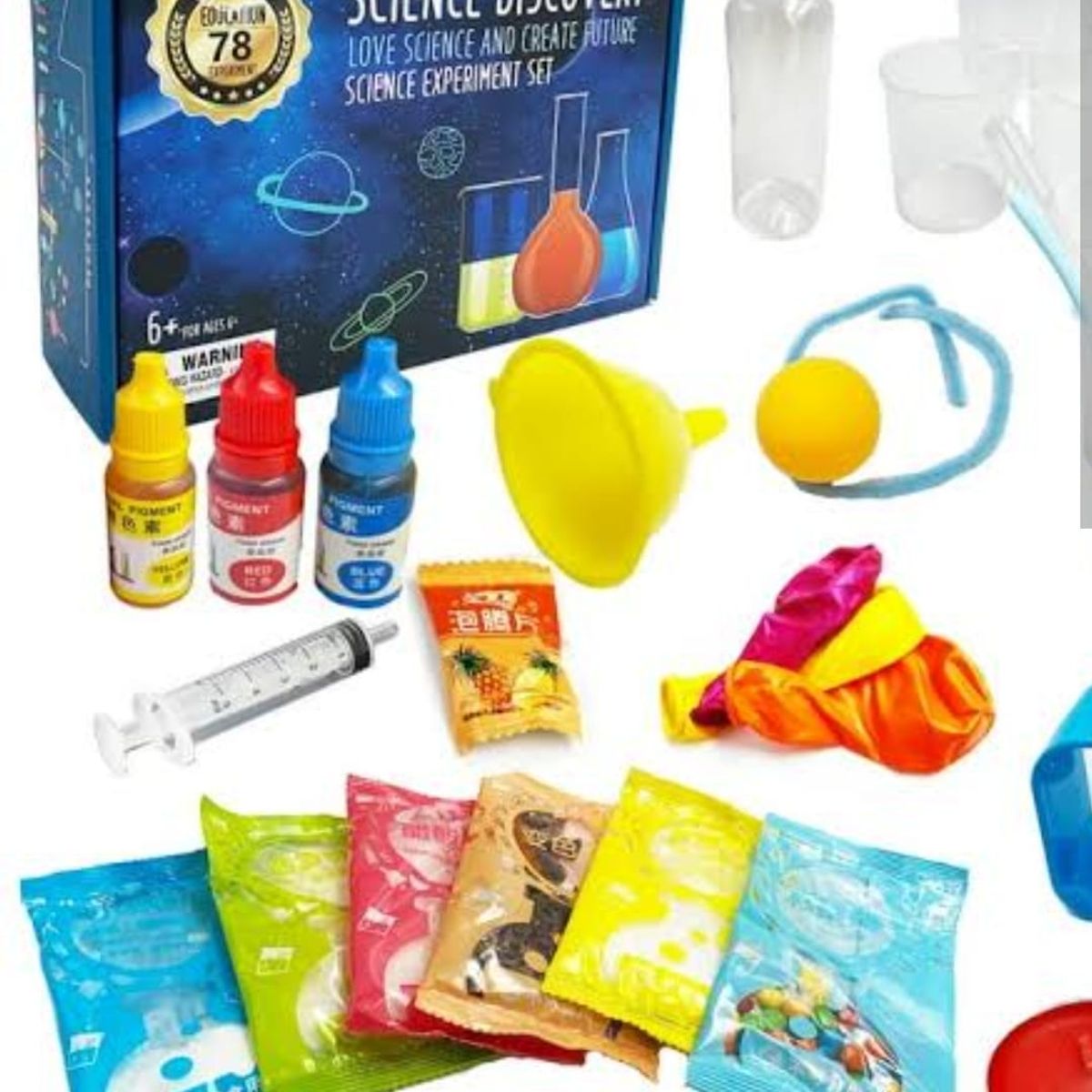 GENERICO - KIT DE  EXPERIMENTOS DE CIENCIA  POR SCIENCE DISCOVERY