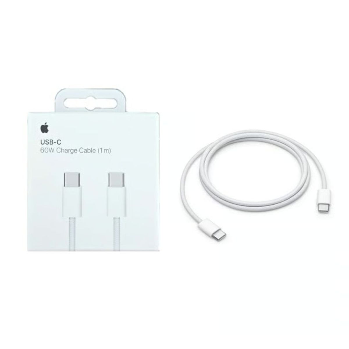 APPLE - CABLE 1M USB-C 60W TRENZADO - APPLE