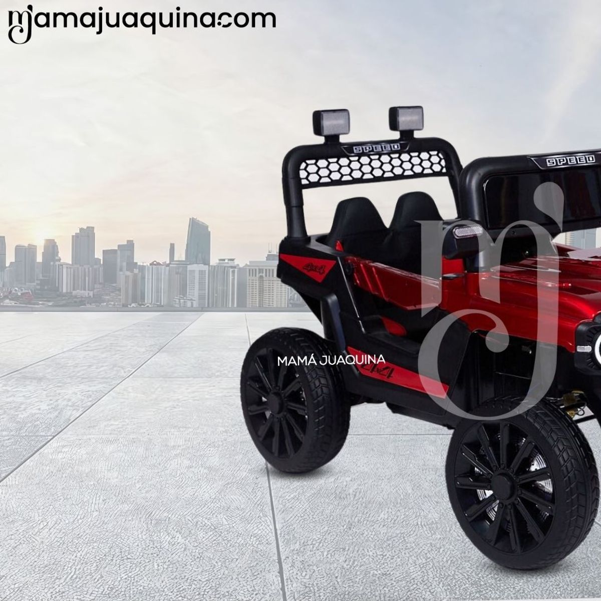 BEAUTIFUL - Carro a Batería para Niños «GRANDFORD» Red