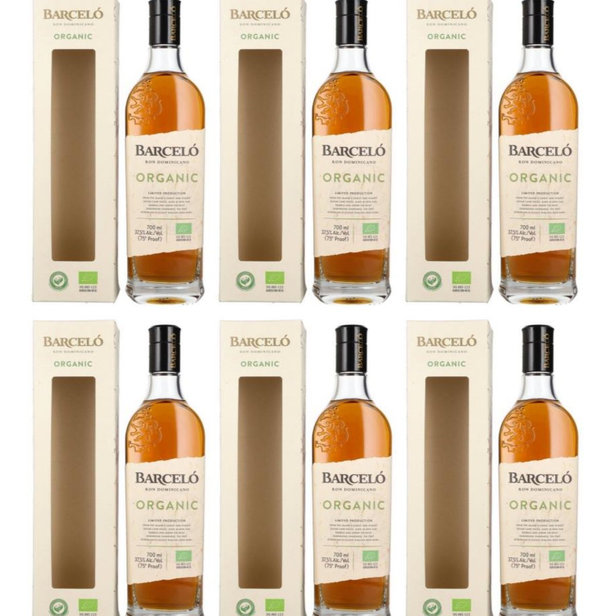 BARCELO - Ron Barceló Organic 700 ml - 6 UND