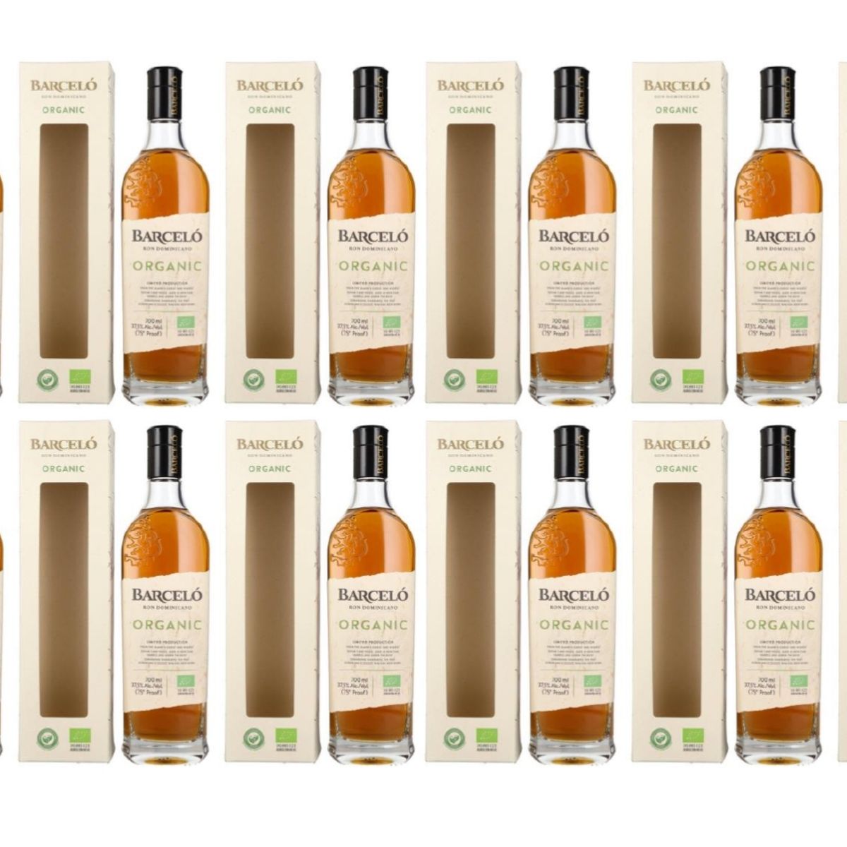 BARCELO - Ron Barceló Organic 700 ml - 12 UND