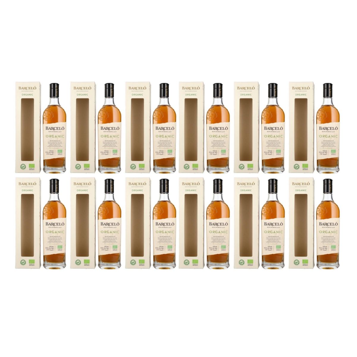 BARCELO - Ron Barceló Organic 700 ml - 12 UND