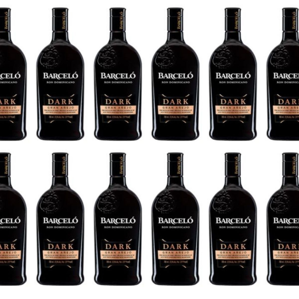 BARCELO - Ron Barceló Dark 700 ml - 12 UND