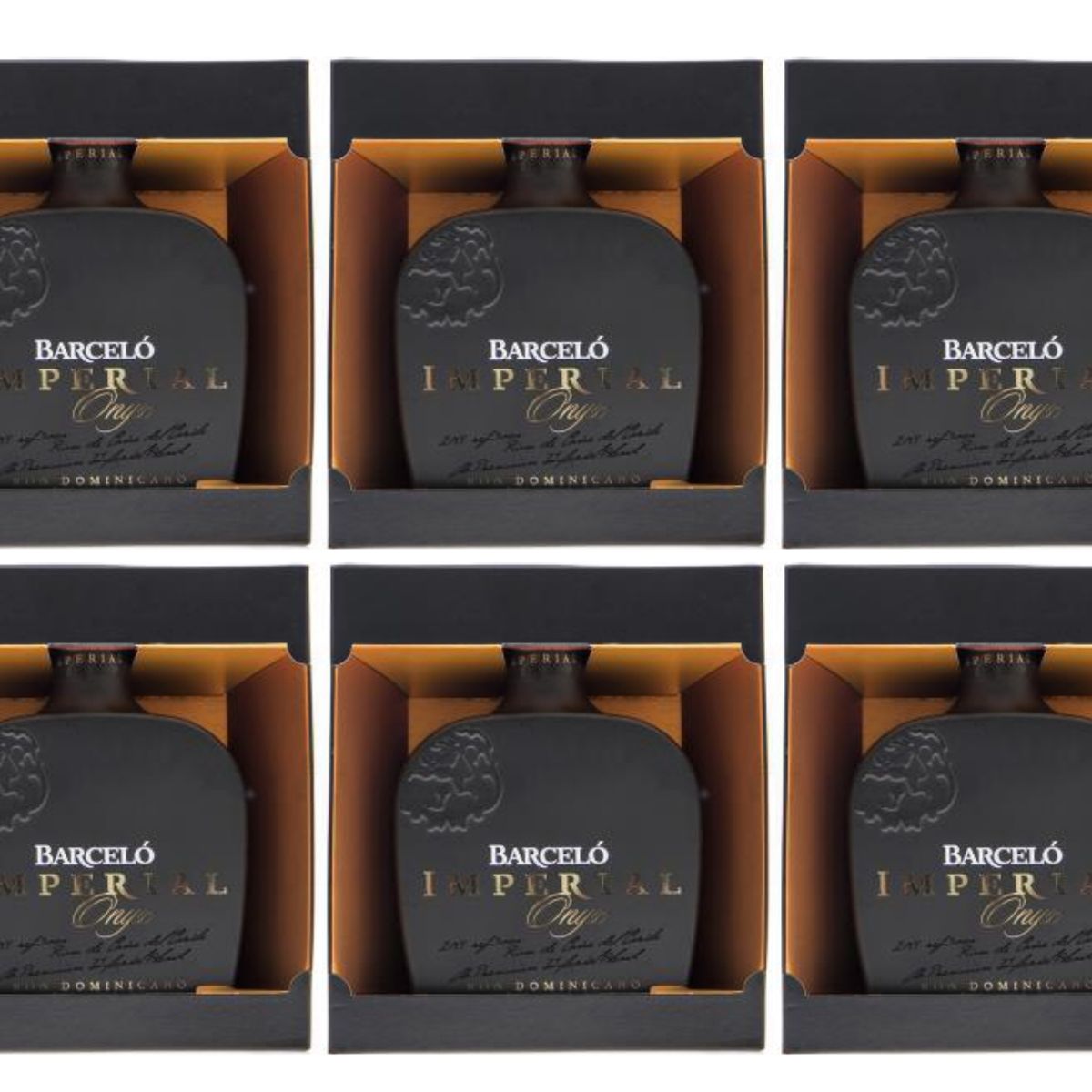 BARCELO - Ron Barceló Imperial Onyx 750ml - 6 UND