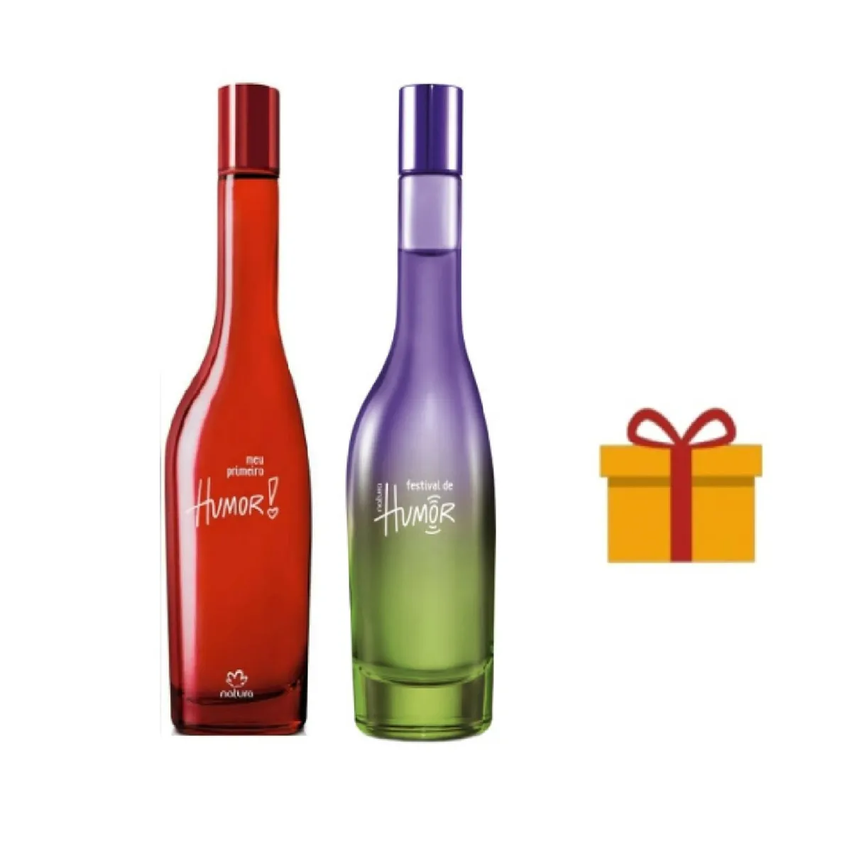 NATURA - Festival de humor 75ml + primeiro 75ml fem Natura + regalo