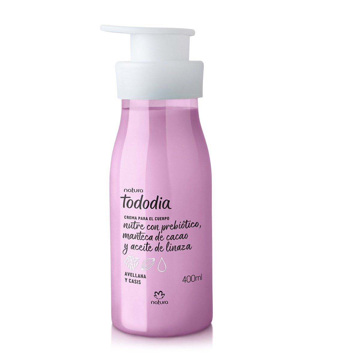 NATURA - Tododia Hidratante Corporal Avellana y Casis 400 ml