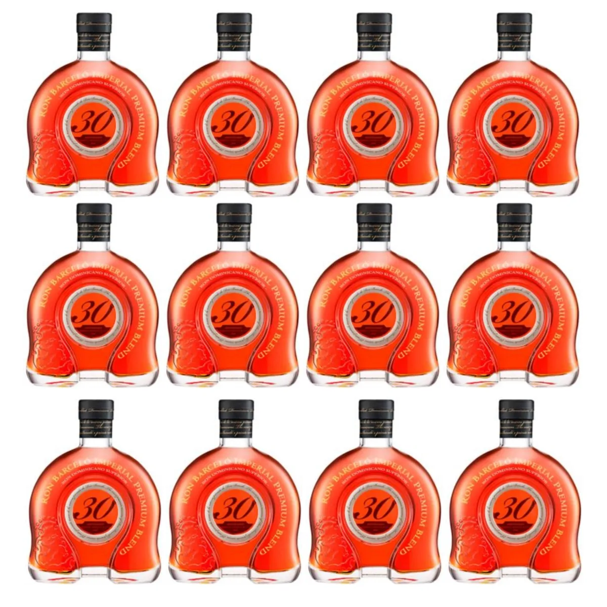 BARCELO - Ron Barceló Imperial 30 Aniversario 750 ml - 12 UND