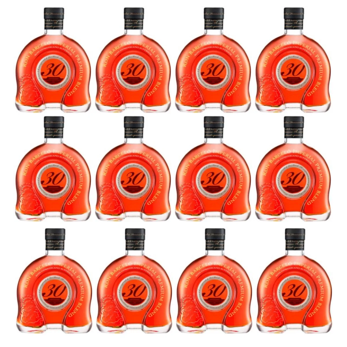 BARCELO - Ron Barceló Imperial 30 Aniversario 750 ml - 12 UND