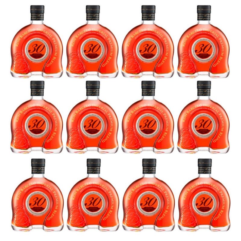 BARCELO - Ron Barceló Imperial 30 Aniversario 750 ml - 12 UND