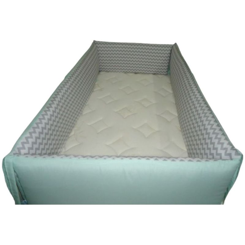 GENERICO - Protectores  Parachoques de cama cuna Montessori 1.5 plazas