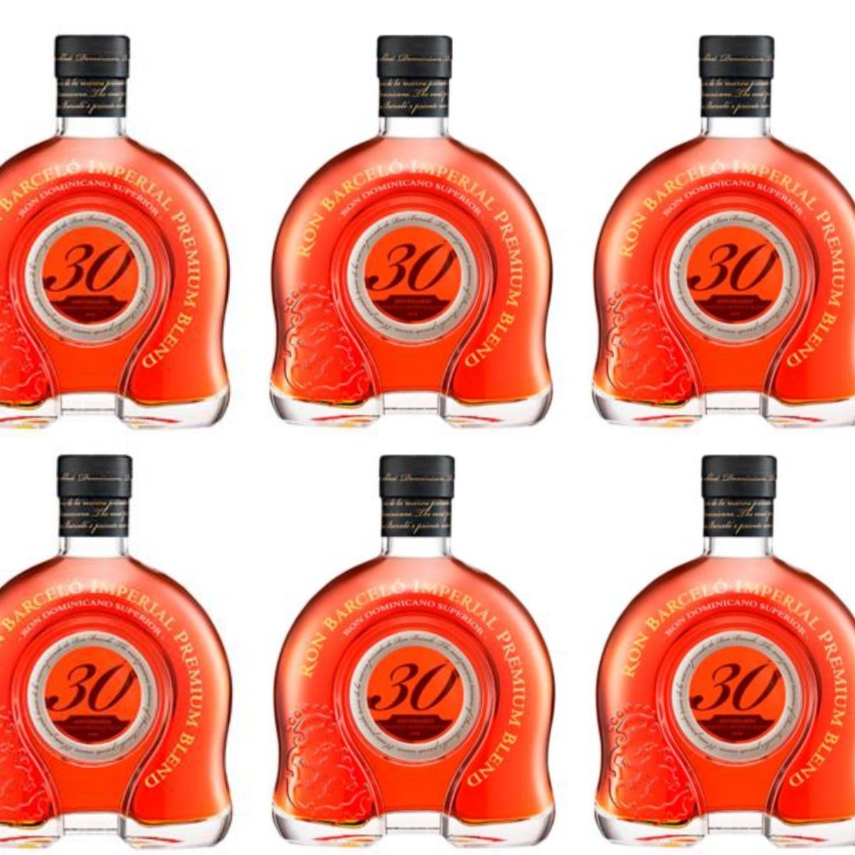 BARCELO - Ron Barceló Imperial 30 Aniversario 750ml - 6 UND