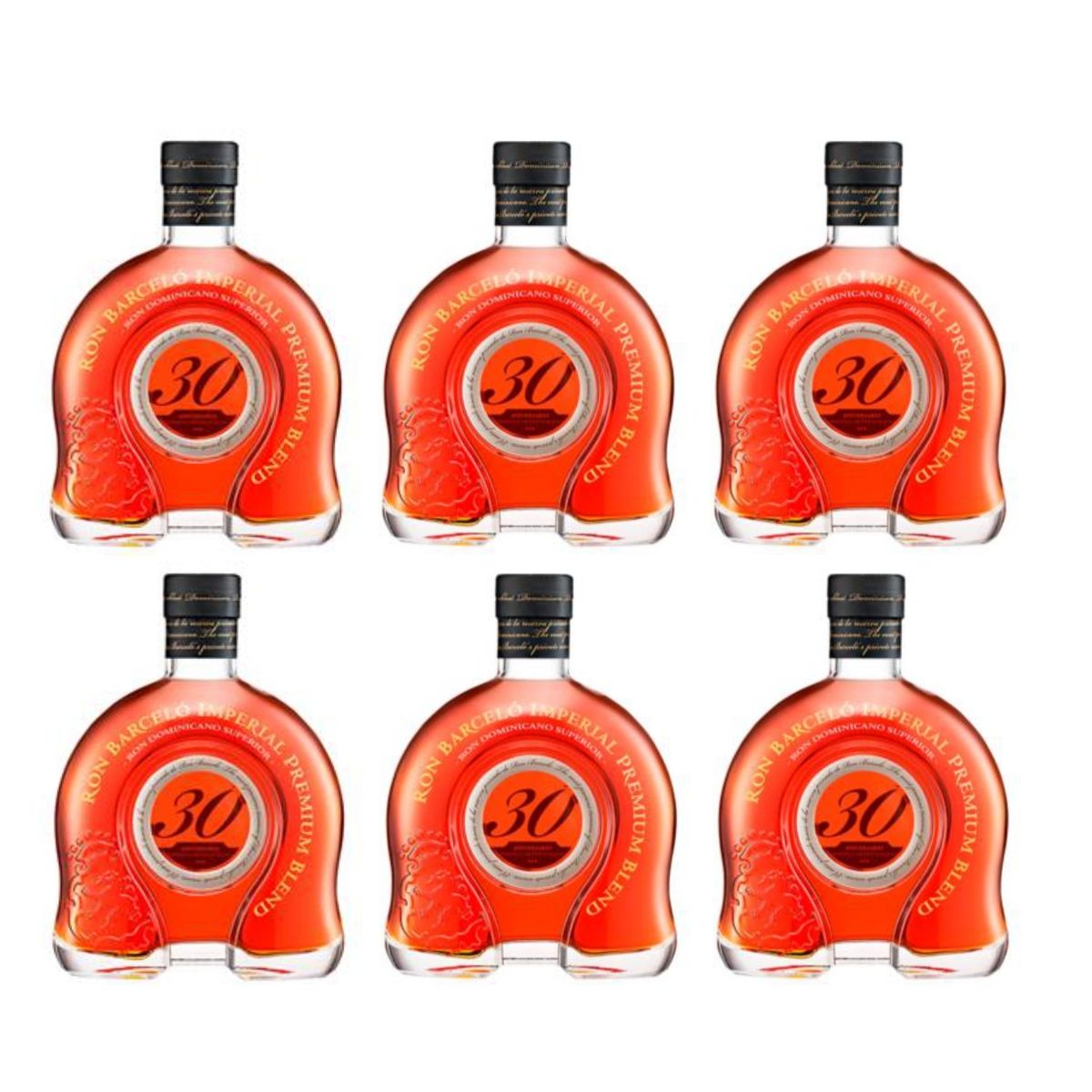 BARCELO - Ron Barceló Imperial 30 Aniversario 750ml - 6 UND