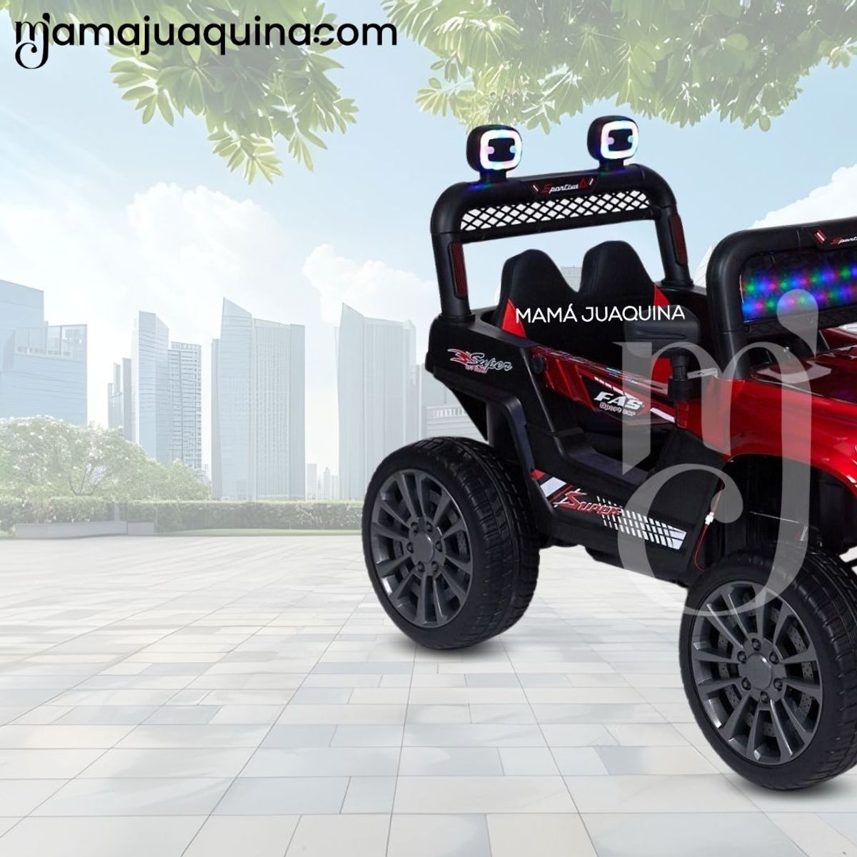 TOYOTA - CARRO A BATERÍA  «TERRACOTA PRO» Red