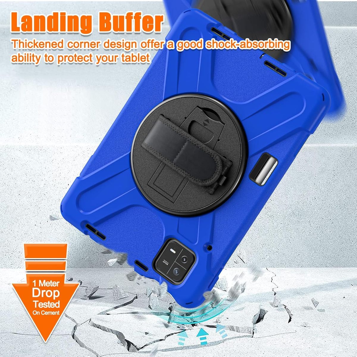 FUNDAANTIGOLPES - Funda Armor 360° para Tablet Xiaomi Pad 6 Azul