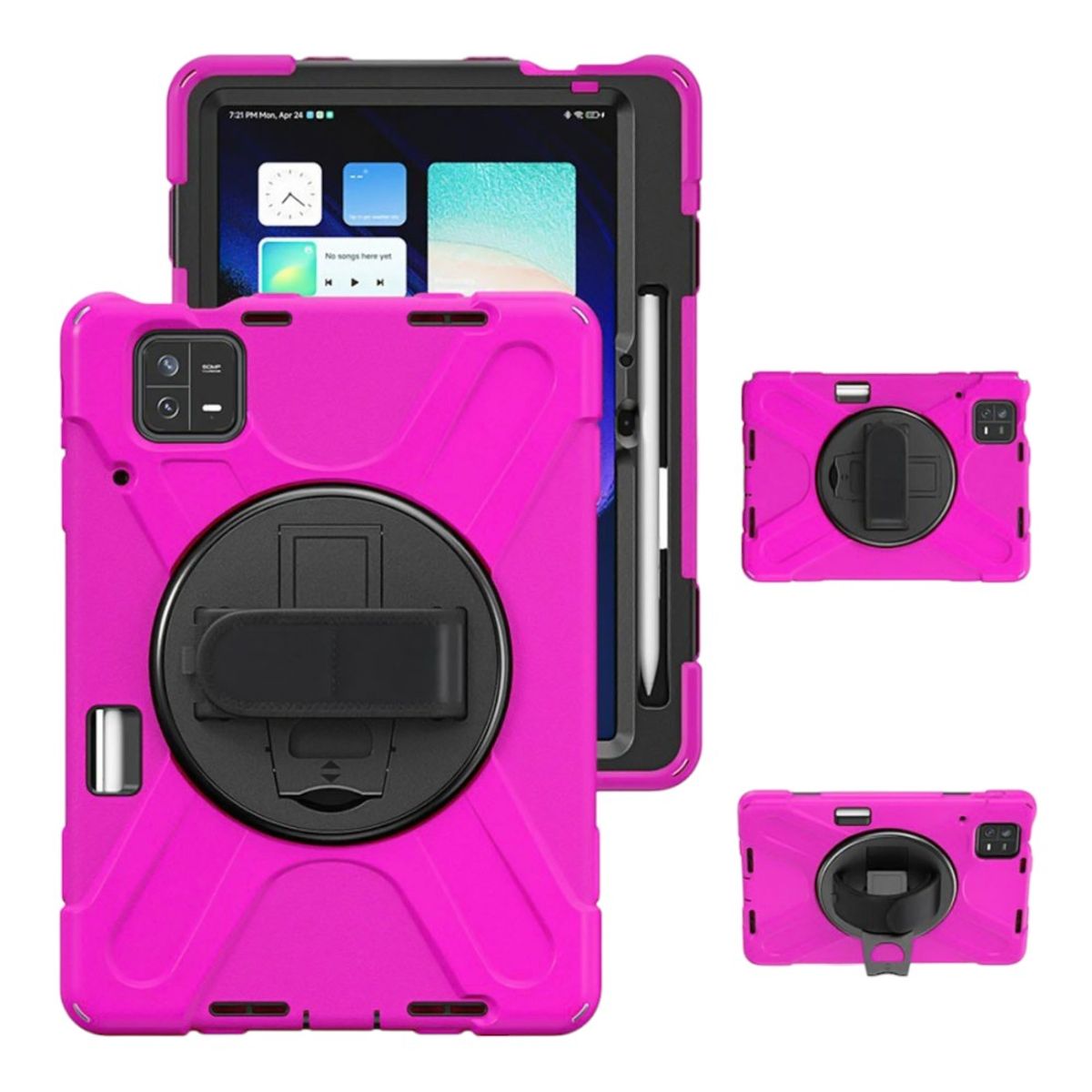 FUNDAANTIGOLPES - Funda Armor 360° para Tablet Xiaomi Pad 6 Fucsia