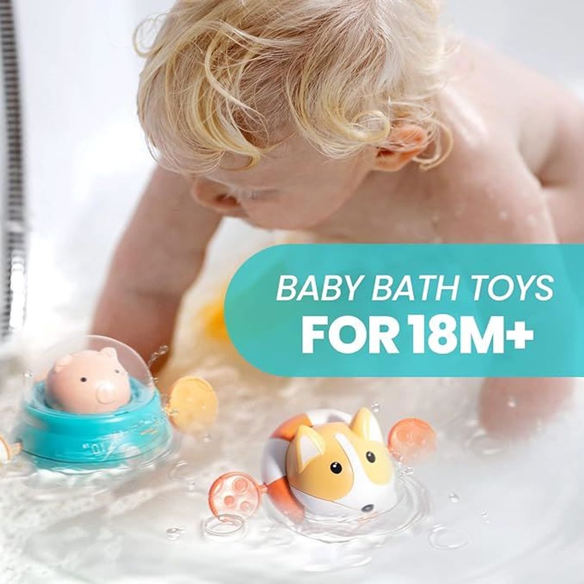 GENERICO - Juguete De Baño En Forma De Cerdito