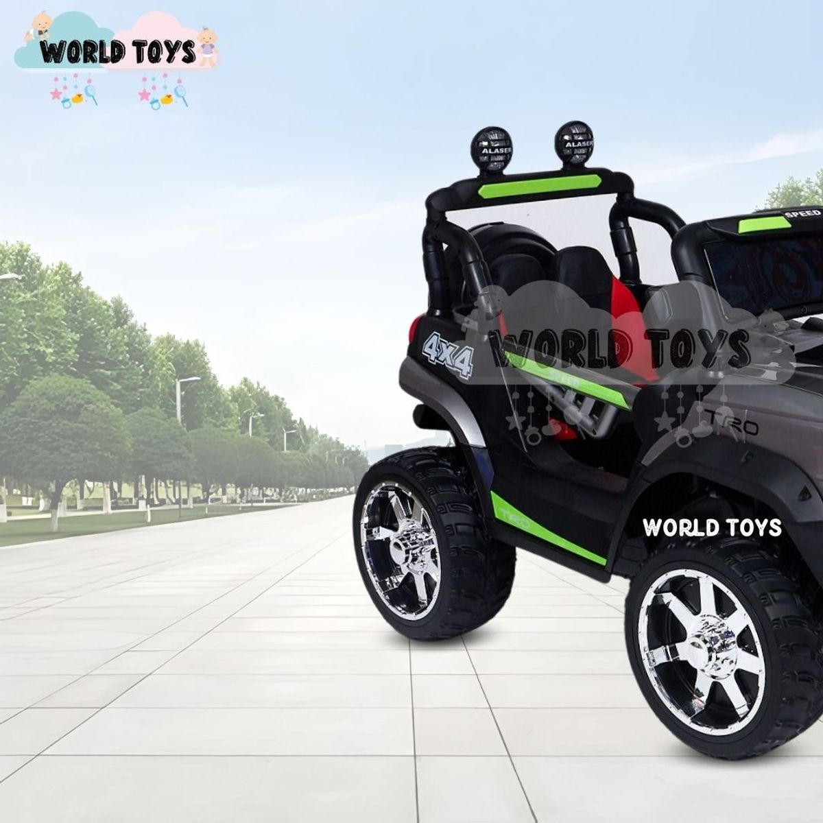 TOYOTA - CARRO A BATERÍA  «ALTOYIN» Gray