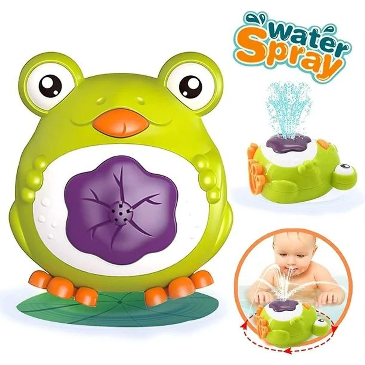 GENERICO - Juguete De Baño En Forma De Ranita