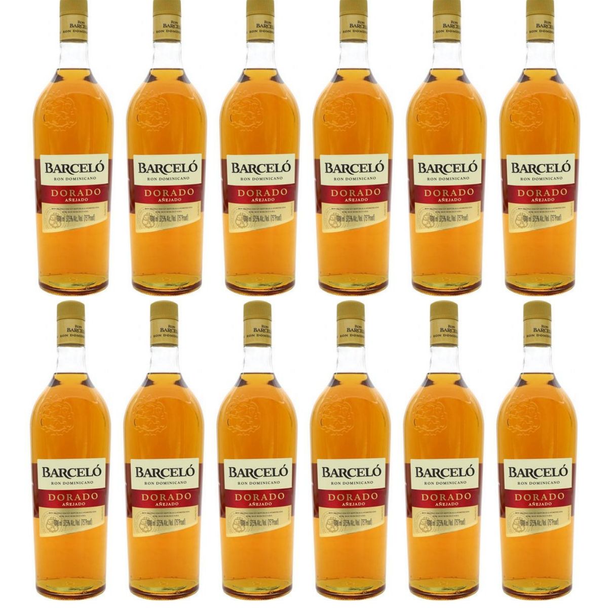 BARCELO - Ron Barceló Dorado 1L - 12 UND