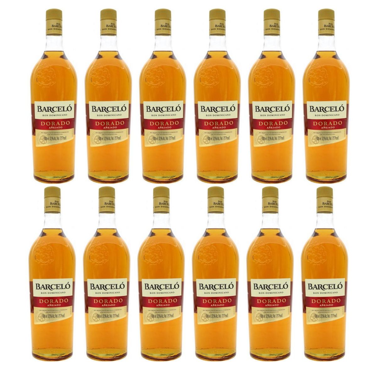 BARCELO - Ron Barceló Dorado 1L - 12 UND