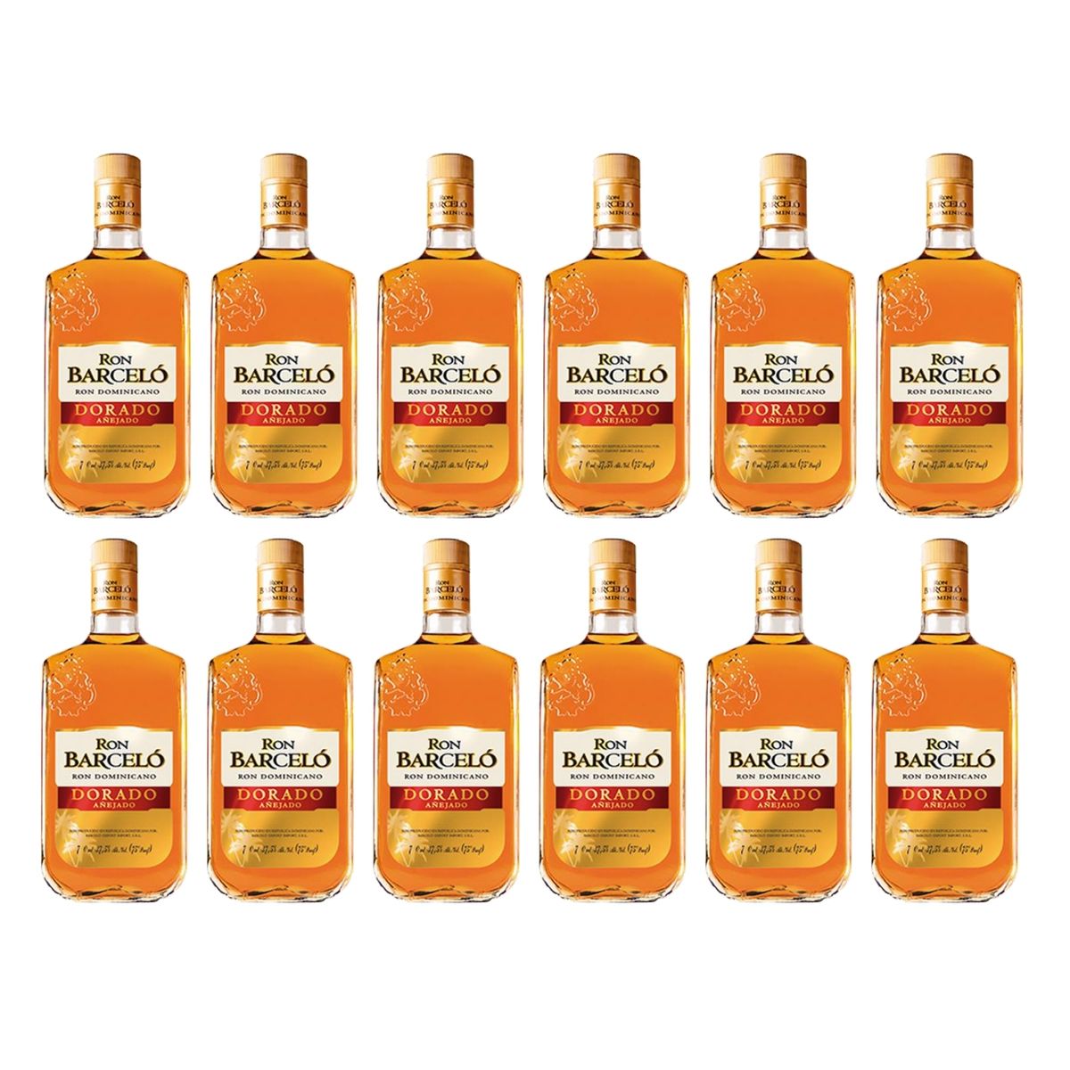 BARCELO - Ron Barceló Dorado 750 ml - 12 UND
