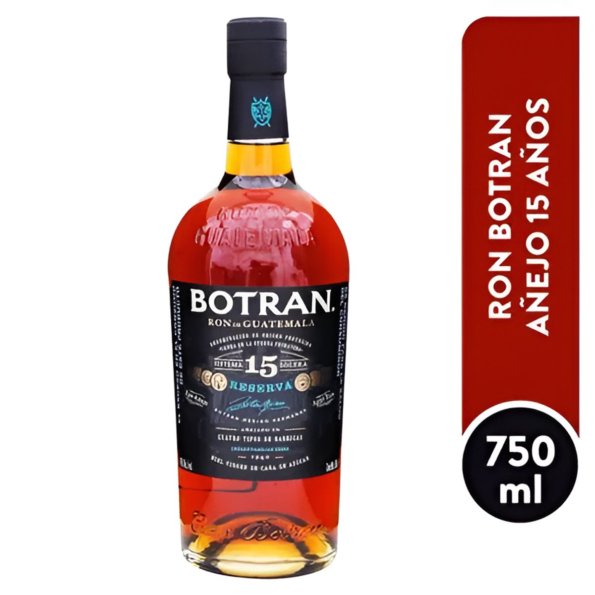 BOTRAN - Ron Botran Reserva 15 Años 750ml