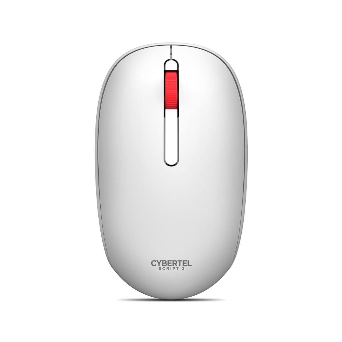 CYBERTEL - Mouse Bluetooth Script3 CYB M305-3M - WiFi Recargable - USB C - Blanco