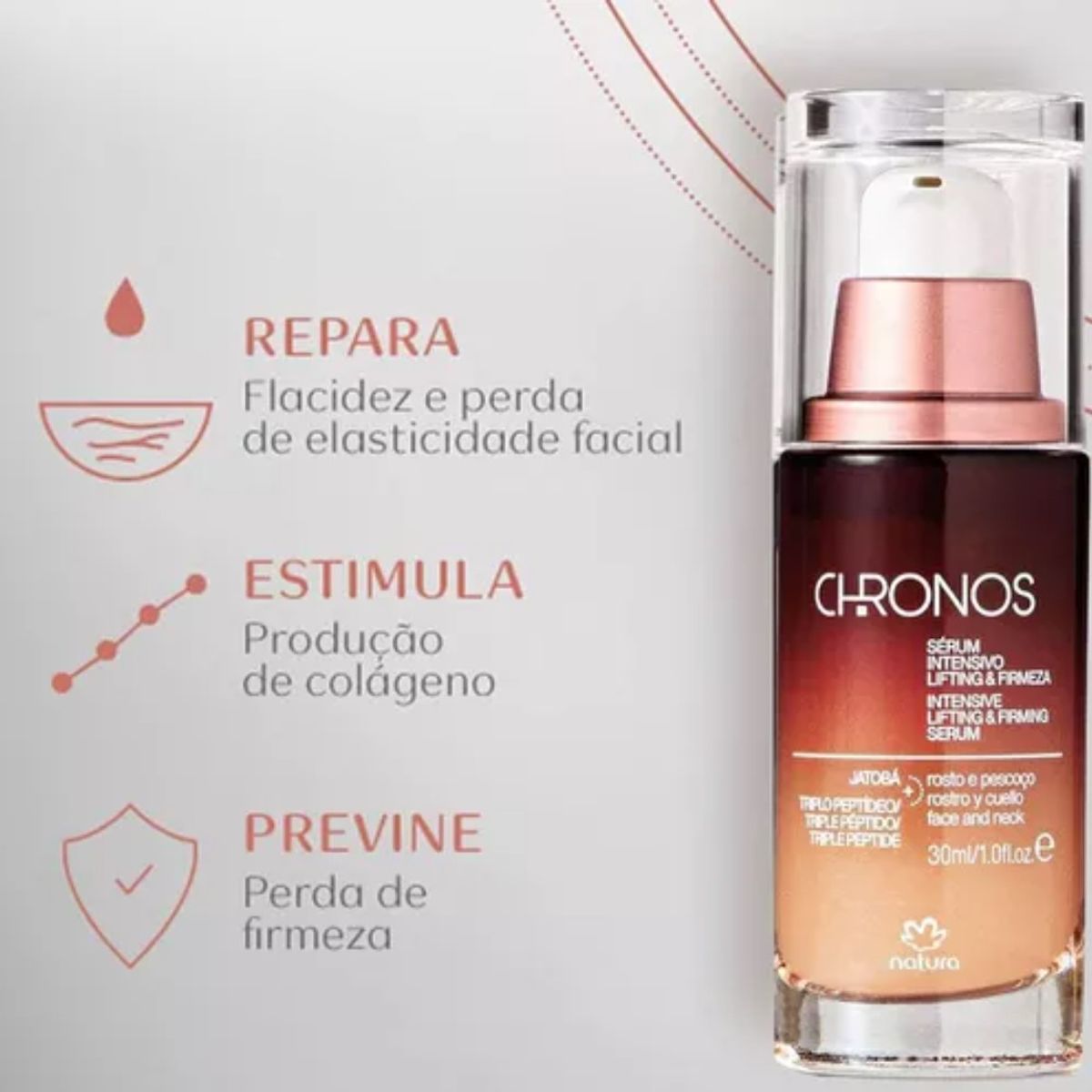 NATURA - Sérum Intensivo Pro firmeza Chronos Natura 30 ml