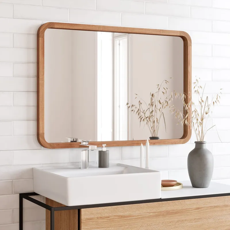 GENERICO - Espejo Rústico Olimpo 100x70 cm