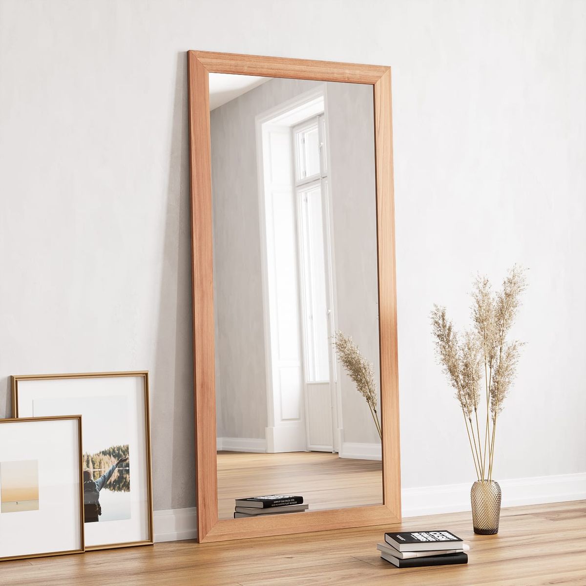 GENERICO - Espejo Rectangular de Madera 170x80 cm