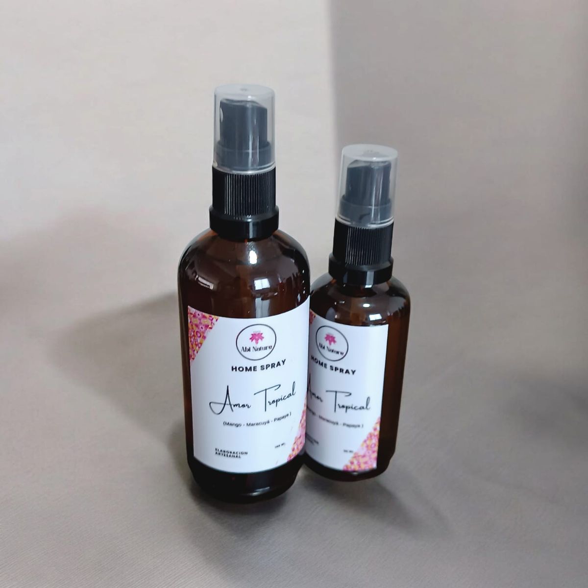GENERICO - PACK HOME SPRAY AROMATIZADORES DE AMBIENTE Y TEXTIL AMOR TROPICAL