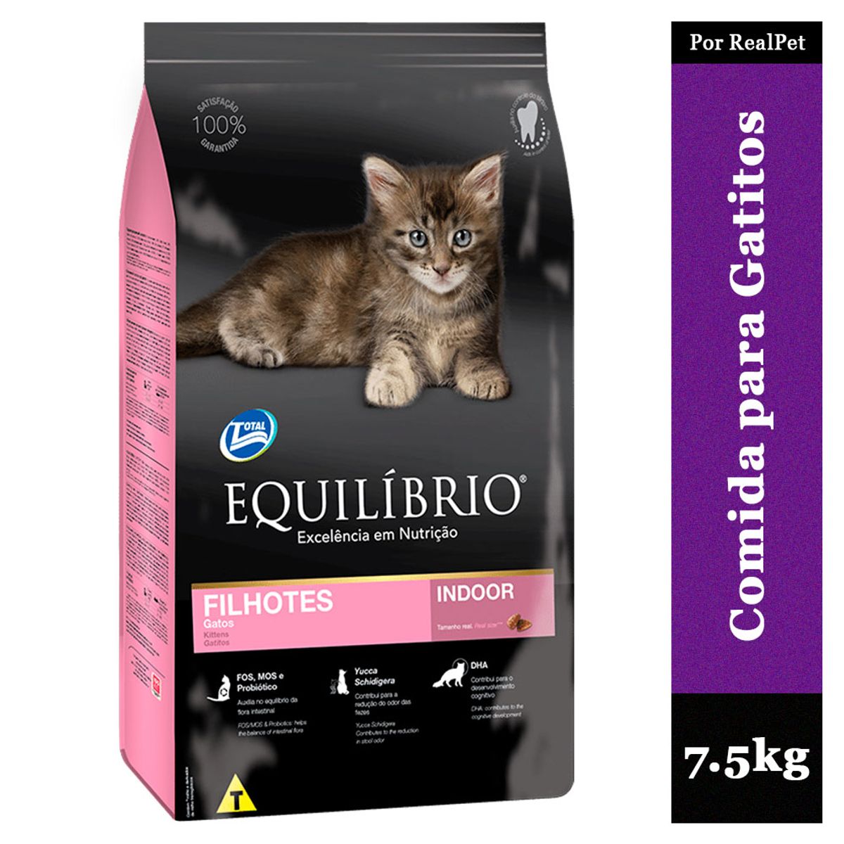 EQUILIBRIO - Comida para Gatitos Equilibrio Todas las Razas  7.5 kg