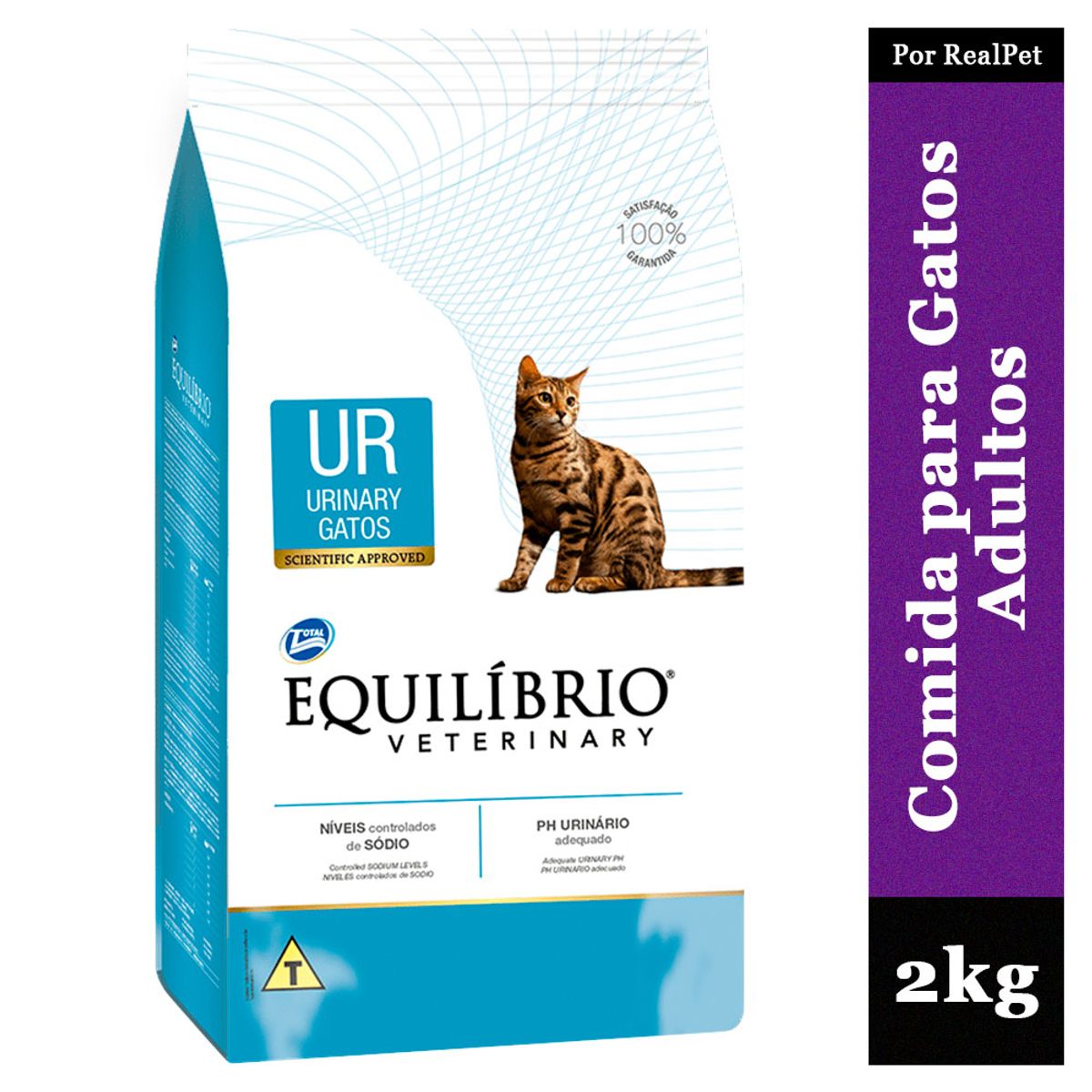 EQUILIBRIO - Comida para Gato Problemas Urinarios Equilibrio Urinary 2 kg