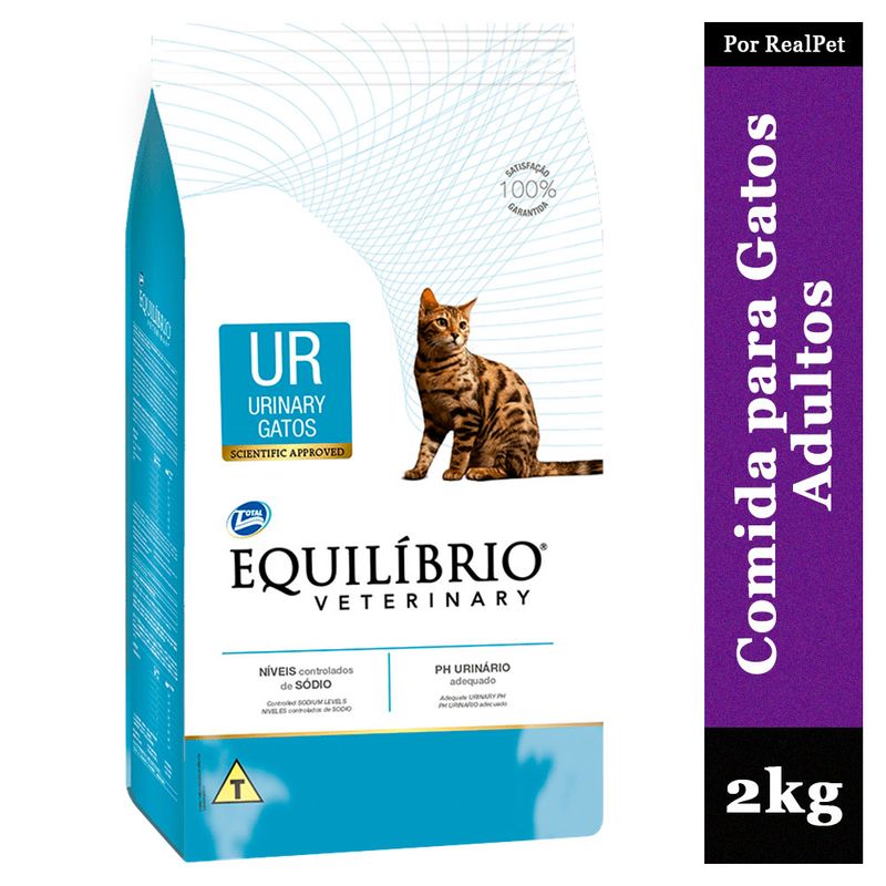 EQUILIBRIO - Comida para Gato Problemas Urinarios Equilibrio Urinary 2 kg