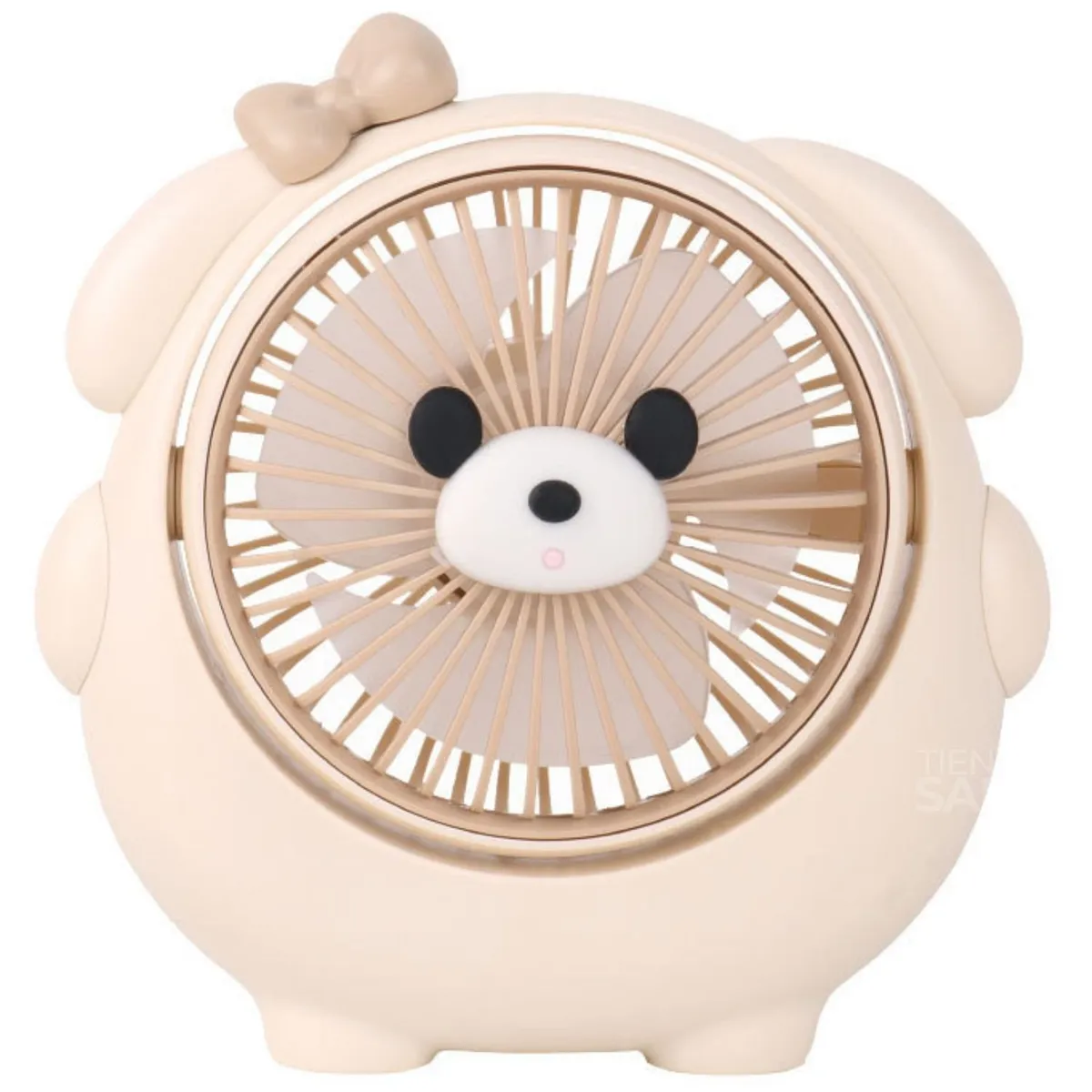 GENERICO - Mini Ventilador de Escritorio Perrito - Beige