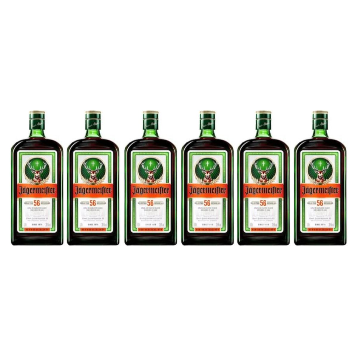 JAGERMEISTER - Licor Jagermeister 1 LT - 6 UND