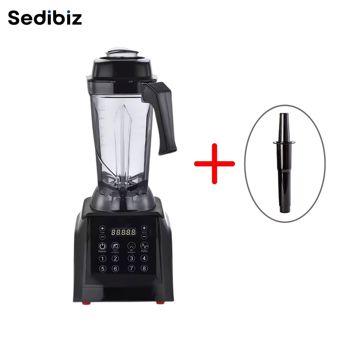 LICUADORA - LICUADORA PROFESIONAL BLDC 25 NEGRO 2.5 L