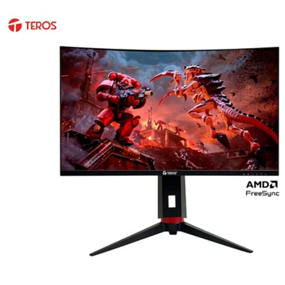 TEROS - MONITOR TEROS GAMING CURVO TE-2766G FHD 180HZ/ 1MS HDMI/ DP/ PIVOT/ 27