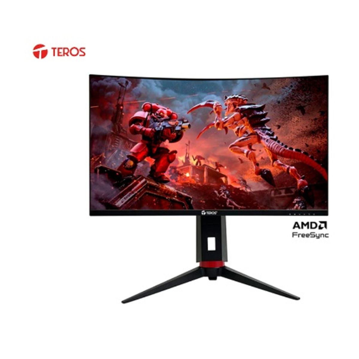 TEROS - MONITOR TEROS GAMING CURVO TE-2766G FHD 180HZ/ 1MS HDMI/ DP/ PIVOT/ 27