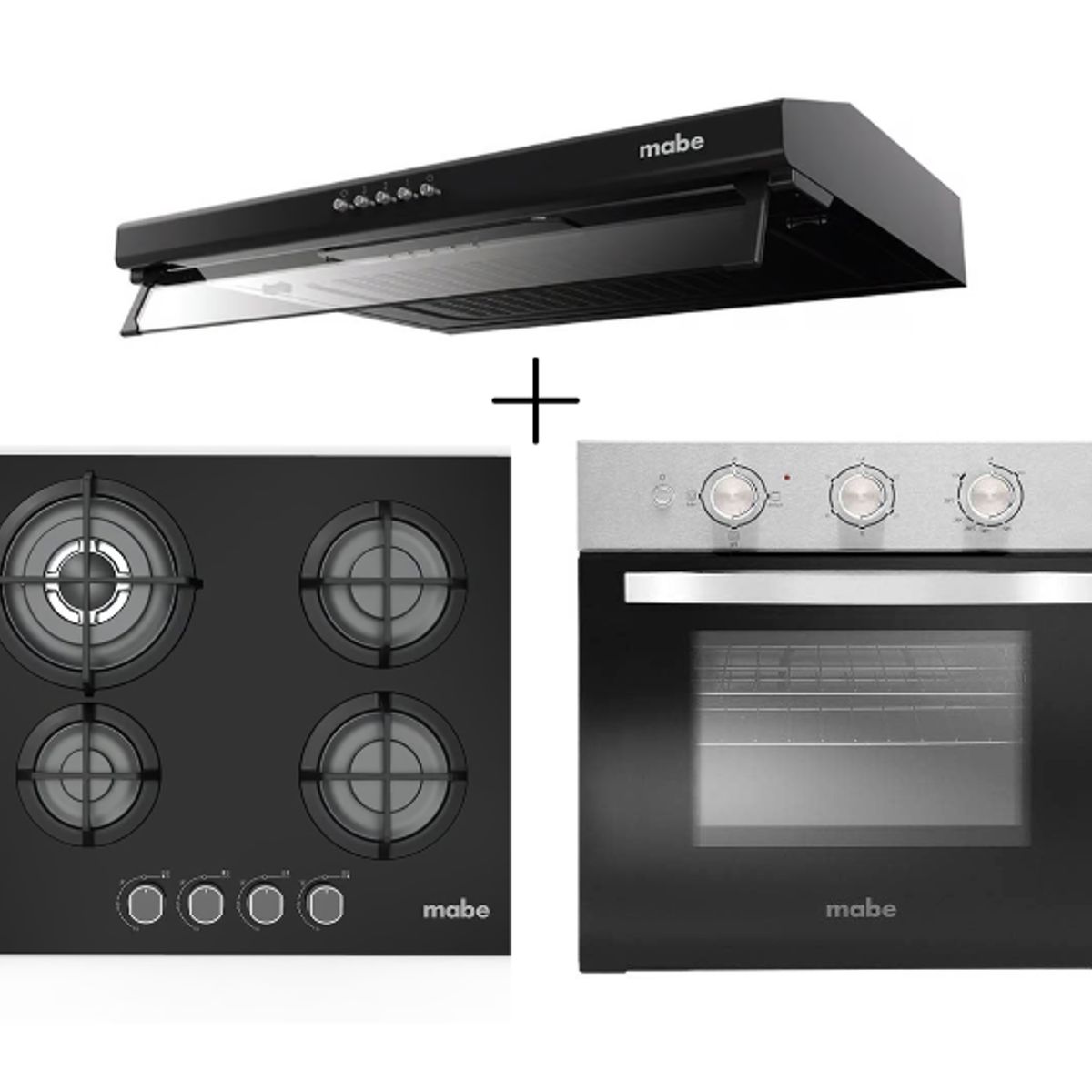 MABE - TRICOMBO MABE EMPOTRABLE PM6045GV0+CMU6020PB0+HM6022EYAI0