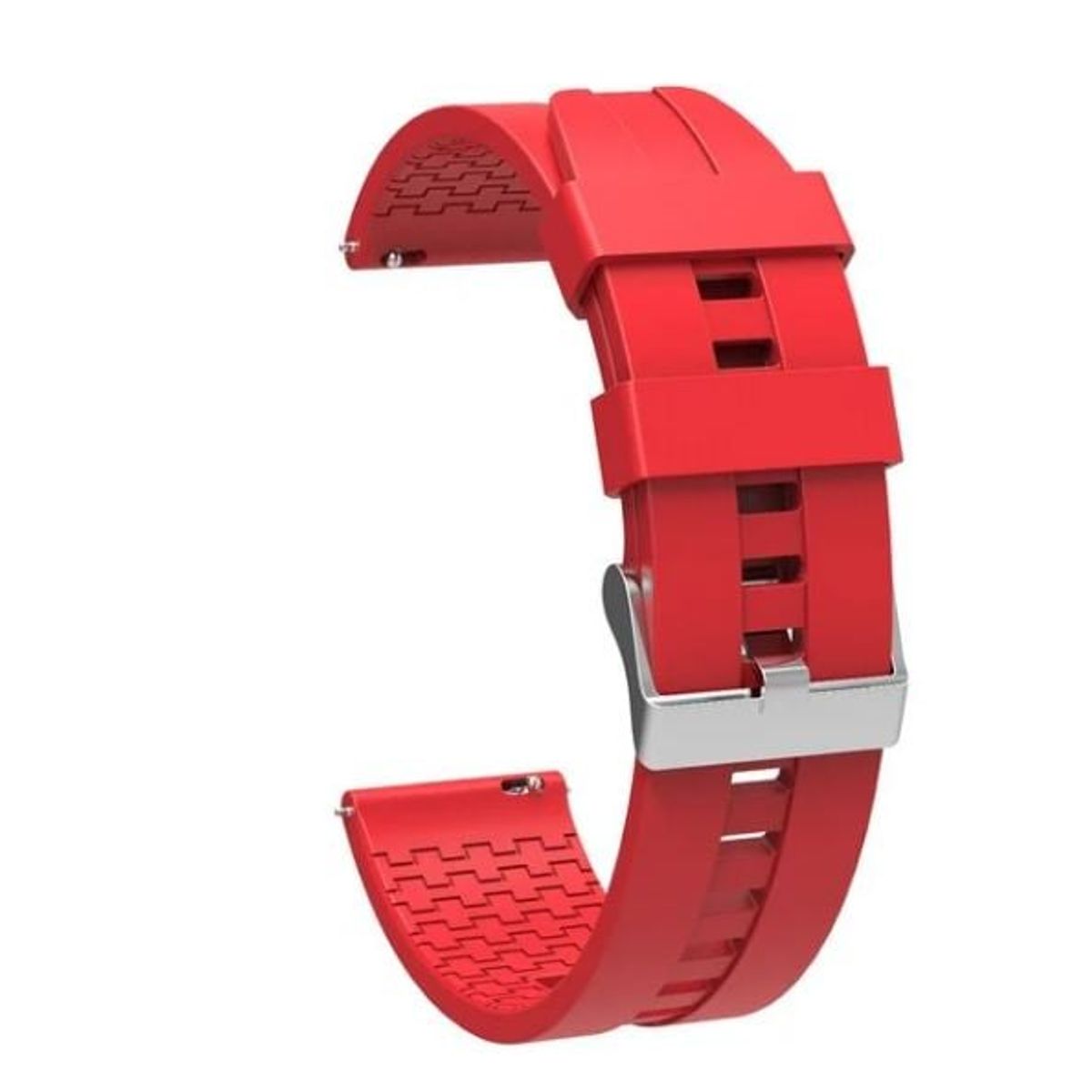 GENERICO - CORREA SILICON 22MM + BUMPER 46 MM PARA HUAWEI WATCH GT 2 PRO ROJO