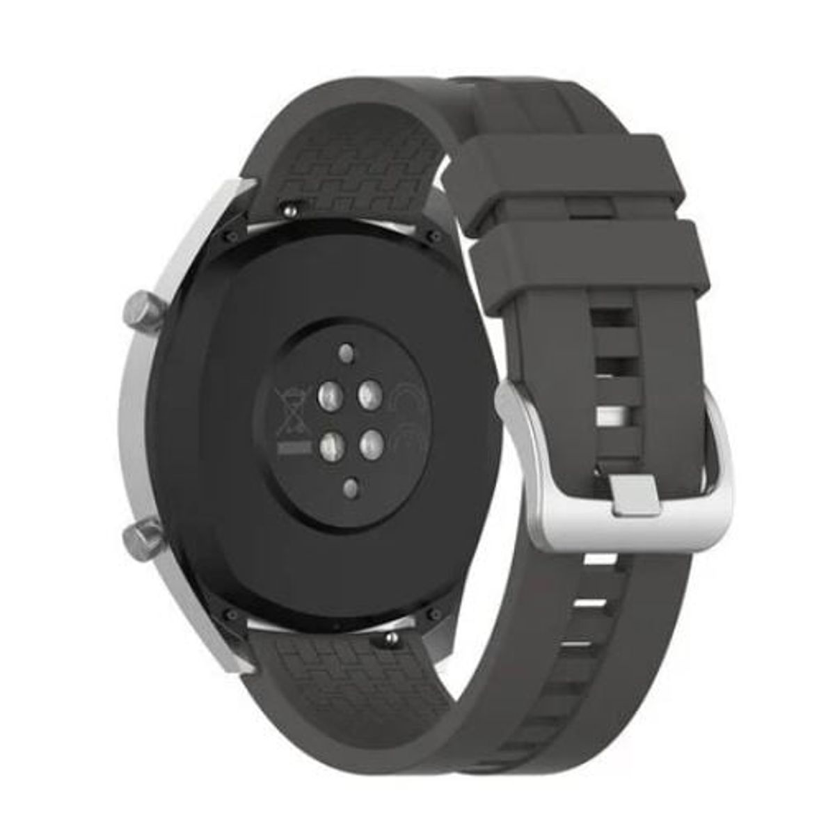 GENERICO - CORREA SILICON 22MM PARA HUAWEI WATCH GT 2 PRO GRIS