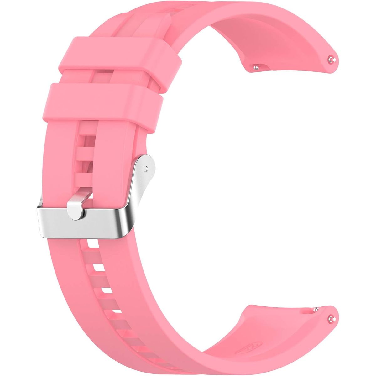 GENERICO - CORREA SILICON 22MM PARA HUAWEI WATCH GT 2 PRO ROSADO