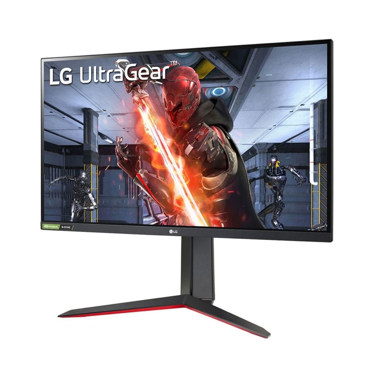 LG - Monitor LG 27GN65R-B de 27 Pulg 144HZ 1MS IPS FHD PIVOT Antirreflejo