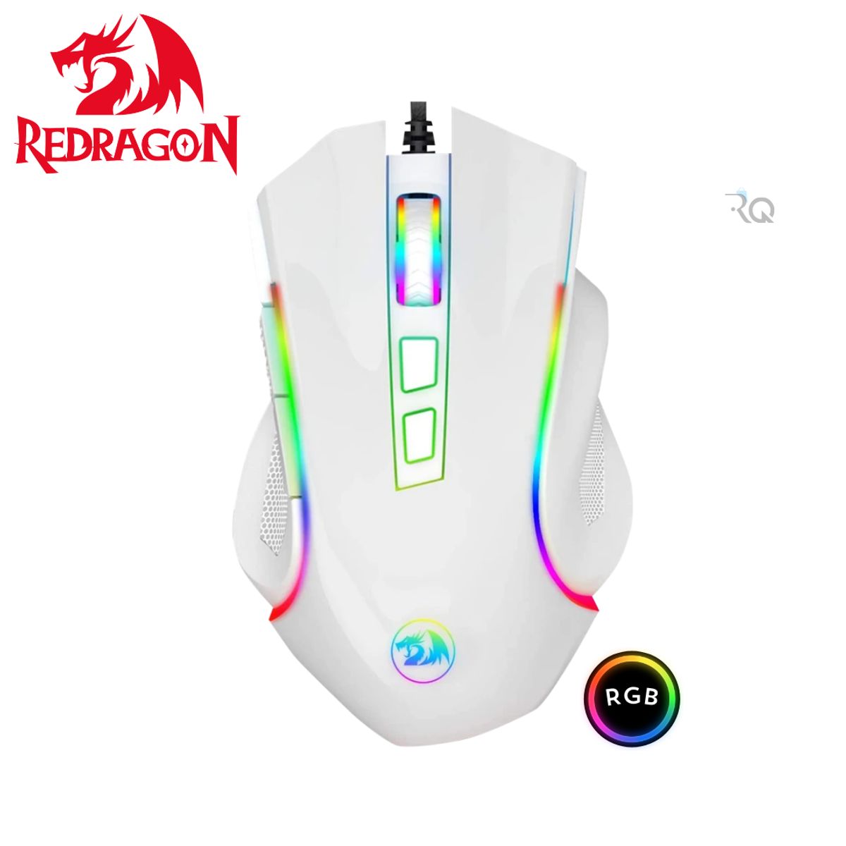 REDRAGON - Mouse Redragon M607W GRIFFIN WHITE