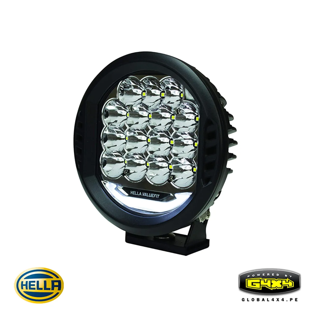 HELLA - Faro Led Redondo Hella 6′ 23w 2100lm Luz Blanca