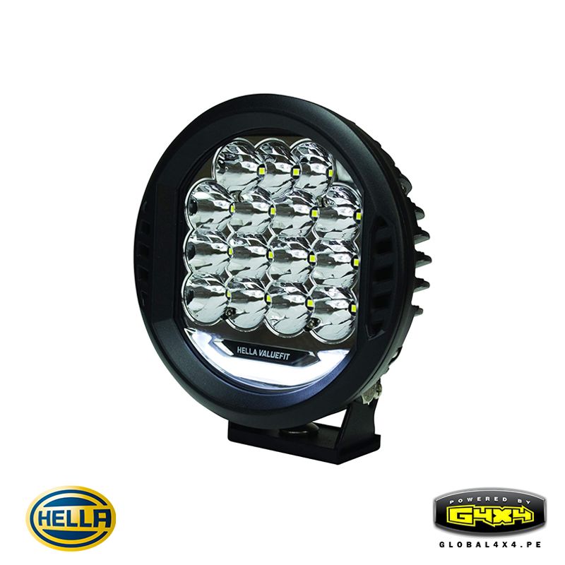 HELLA - Faro Led Redondo Hella 6′ 23w 2100lm Luz Blanca
