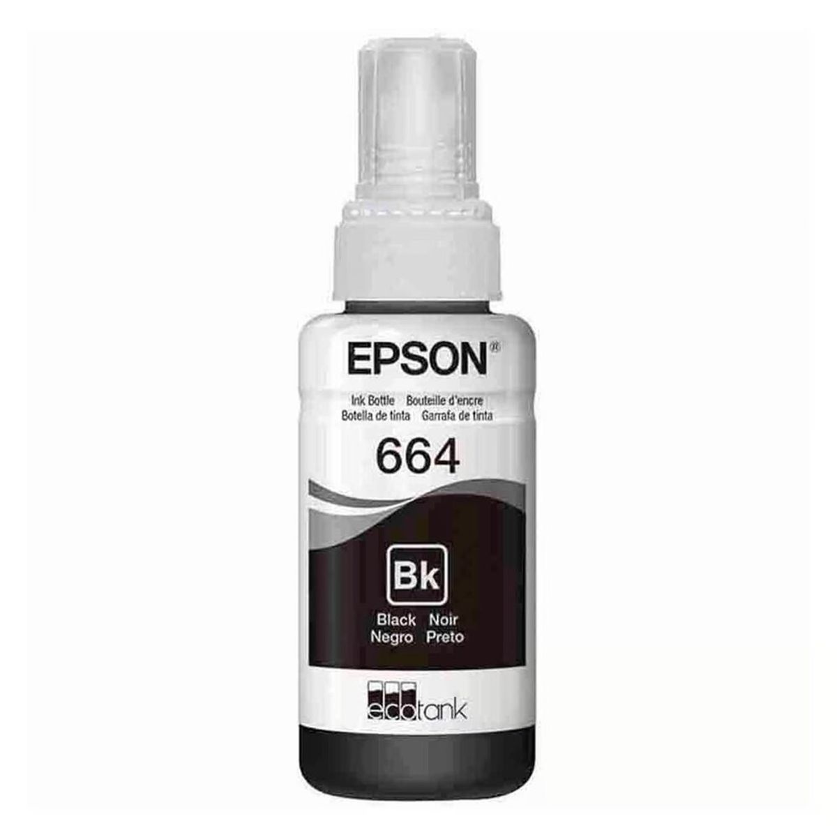 EPSON - TINTA EPSON 664 T664120 NEGRO ORIGINAL