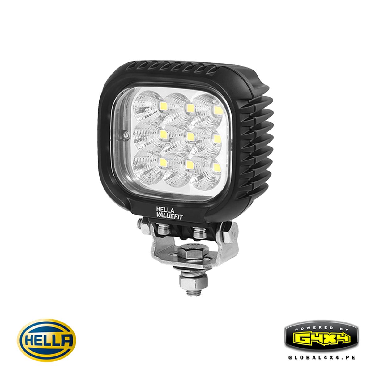 HELLA - Faro Led Auxiliar Hella 4 31W 3000LM Luz blanca