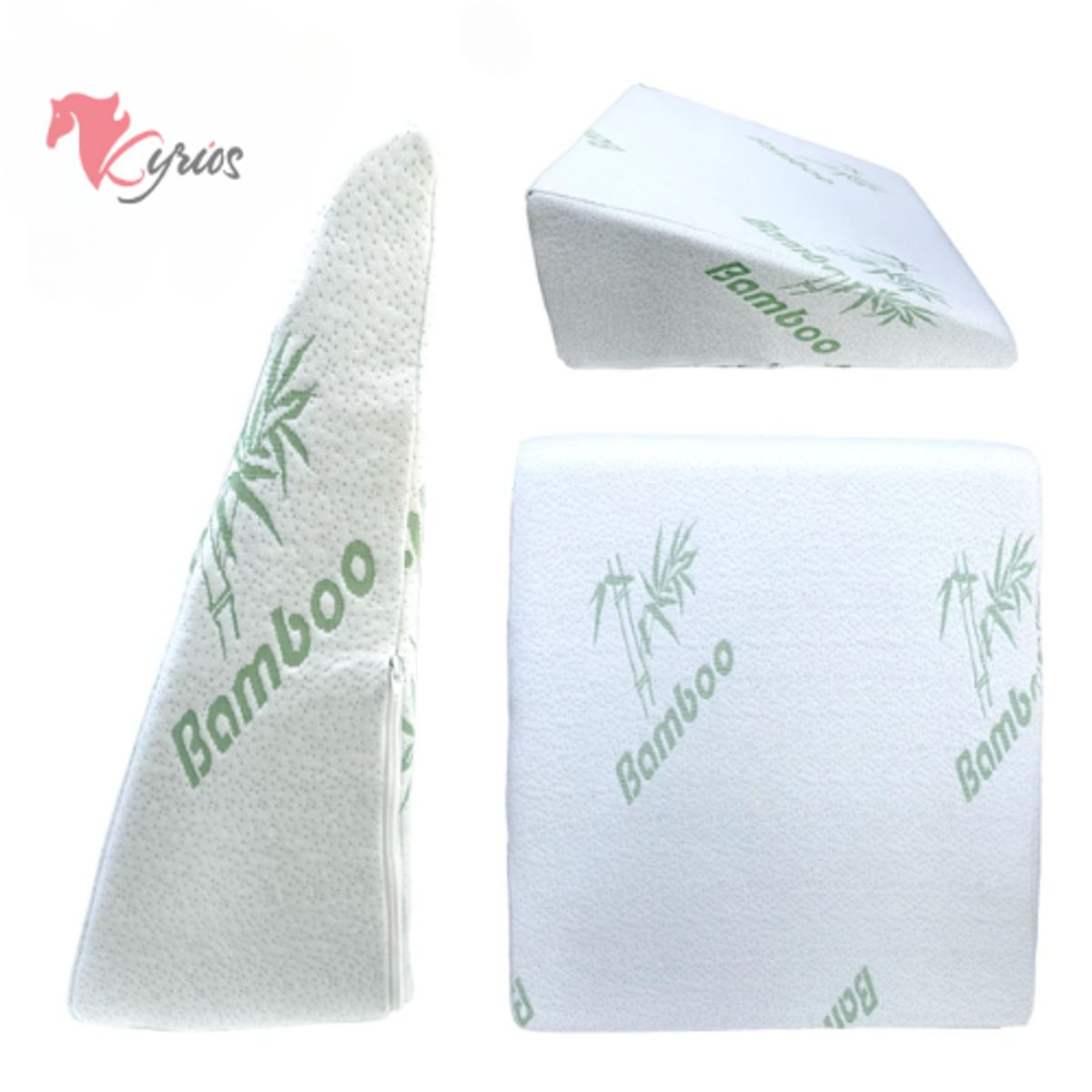 NO LOGO - Almohada De Bambú Antirreflujo Tamaño Mediano